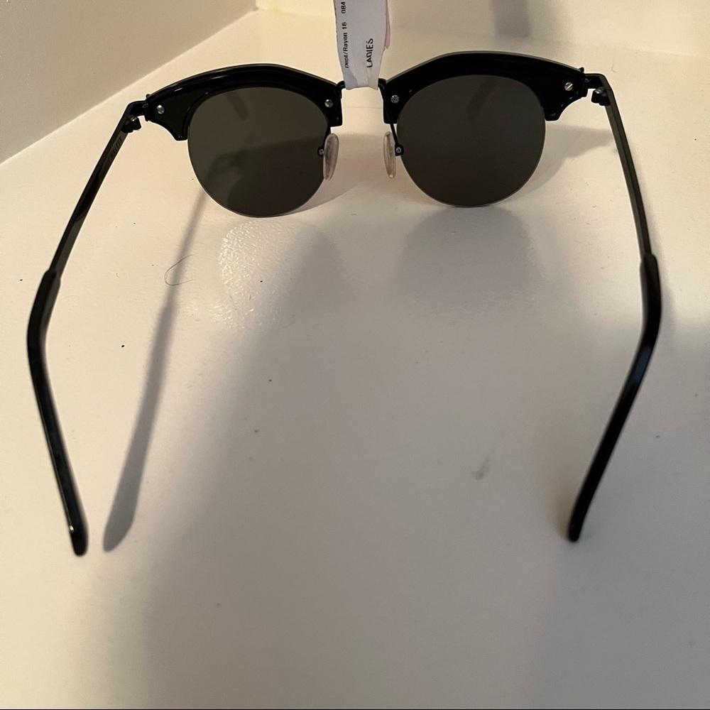 NWT Karen Walker Buccaneer Black Sunglasses - Picture 5 of 7